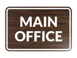 Signs ByLITA Classic Framed Main Office Sign