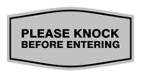 Signs ByLITA Fancy Please Knock Before Entering Sign