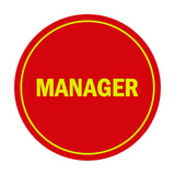 Signs ByLITA Circle Manager Sign