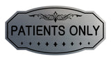 Signs ByLITA Victorian Patient Only Sign