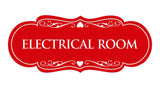 Signs ByLITA Designer Electrical Room Sign