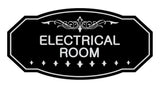 Victorian Electrical Room Sign