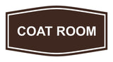 Signs ByLITA Fancy Coat Room Sign