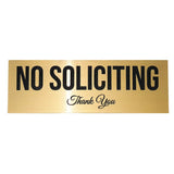 All Quality No Soliciting Sign