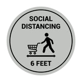 Signs ByLITA Circle Social Distancing Sign