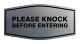 Signs ByLITA Fancy Please Knock Before Entering Sign