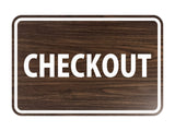 Signs ByLITA Classic Checkout Sign