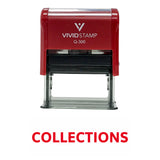 COLLECTIONS Self Inking Rubber Stamp