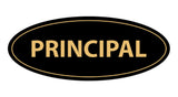 Signs ByLITA Oval Principal Sign