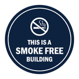 Signs ByLITA Circle This is a smoke free building Sign