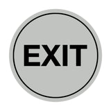 Signs ByLITA Circle Exit Sign