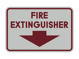 Signs ByLITA Classic Framed Fire Extinguisher