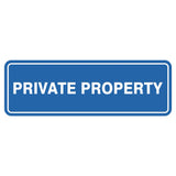 Standard Private Property Sign