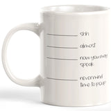 Shh Almost Now You May Speak Nevermind Time To Poop 11oz Coffee Mug - Funny Novelty Souvenir