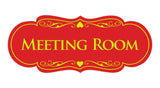 Signs ByLITA Designer Meeting Room Sign