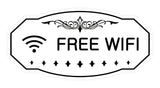 Victorian Free Wifi Sign