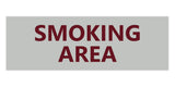 Signs ByLITA Basic Smoking Area