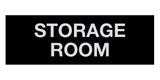 Black / Silver Signs ByLITA Basic Storage Room