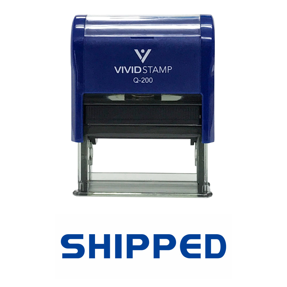 SHIPPED Self Inking Rubber Stamp