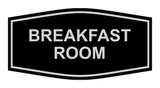 Signs ByLITA Fancy Breakfast Room Sign