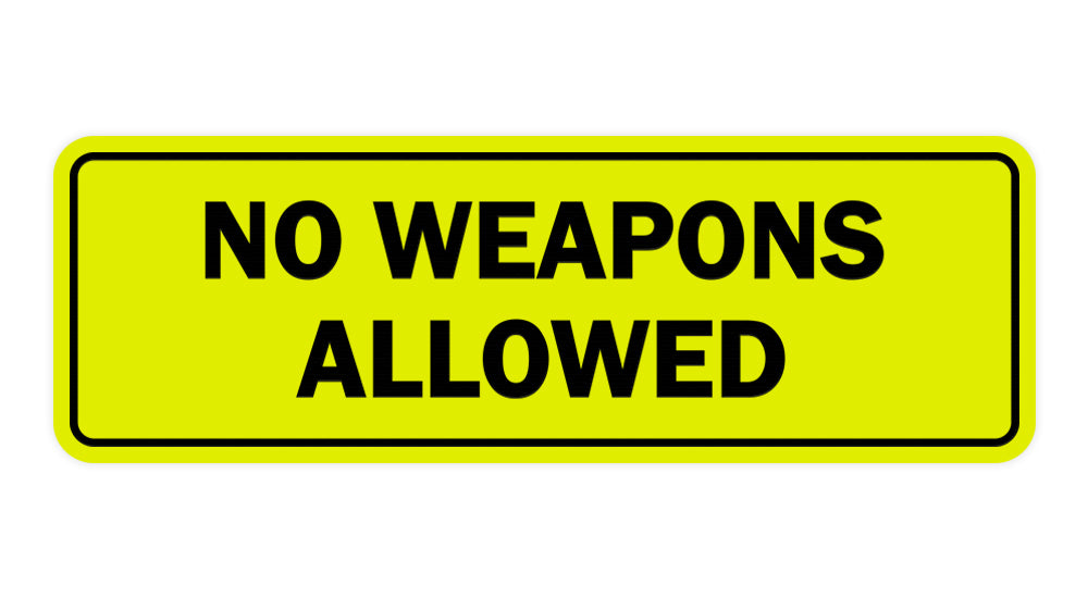 our-signs-bylita-standard-no-weapons-allowed-door-wall-sign-can-be-attached-to-the-door-wall-or-window-of-your-home-or-business-the-sign-has-been-laser-engraved-so-the-words for Free Printable No Weapons Allowed Sign Our Signs ByLITA Standard No Weapons Allowed Door/Wall sign can be attached to the door, wall or window of your home or business. The sign has been laser engraved so the words for Free Printable No Weapons Allowed Sign