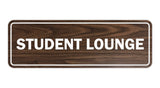 Signs ByLITA Standard Student Lounge Sign