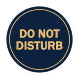 Signs ByLITA Circle Do Not Disturb Sign