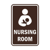 Portrait Round Nursing Room Sign