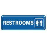 Standard Restrooms Sign