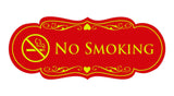 Signs ByLITA Designer No Smoking Sign