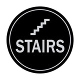 Sign By LITA Circle Stairs Sign