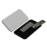 Name Tag / Badge Blanks - 50 Pack - 1" X 3", Round Corners, White Pin Backing
