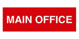 Signs ByLITA Basic Main Office Sign