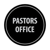 Signs ByLITA Circle Pastors Office Sign