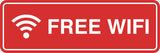 Signs ByLITA Standard Free WiFi Sign