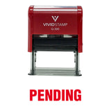 Pending Self Inking Rubber Stamp