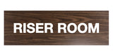 Signs ByLITA Basic Riser Room Sign