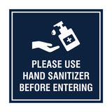 Square Please Use Hand Sanitizer Before Entering Sign