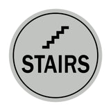 Sign By LITA Circle Stairs Sign