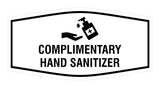 Fancy Complimentary Hand Sanitizer Sign