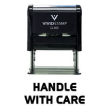 Handle With Care Self Inking Rubber Stamp
