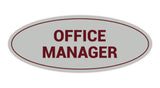 Signs ByLITA Oval Office Manager Sign