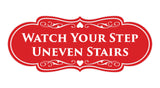 Signs ByLITA Designer Watch Your Step Uneven Stairs