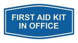 Signs ByLITA Fancy First Aid Kit in Office Sign
