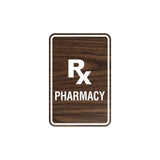 Portrait Round Rx Pharmacy Sign