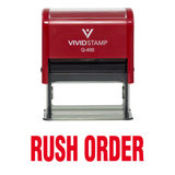 Rush Order Self Inking Rubber Stamp