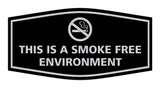 Signs ByLITA Fancy This Is A Smoke Free Environment Sign