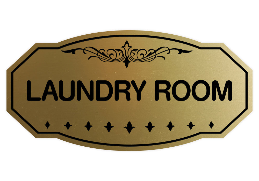 Victorian Laundry Room Sign