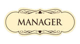 Signs ByLITA Designer Manager Sign