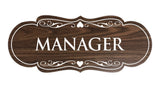 Signs ByLITA Designer Manager Sign
